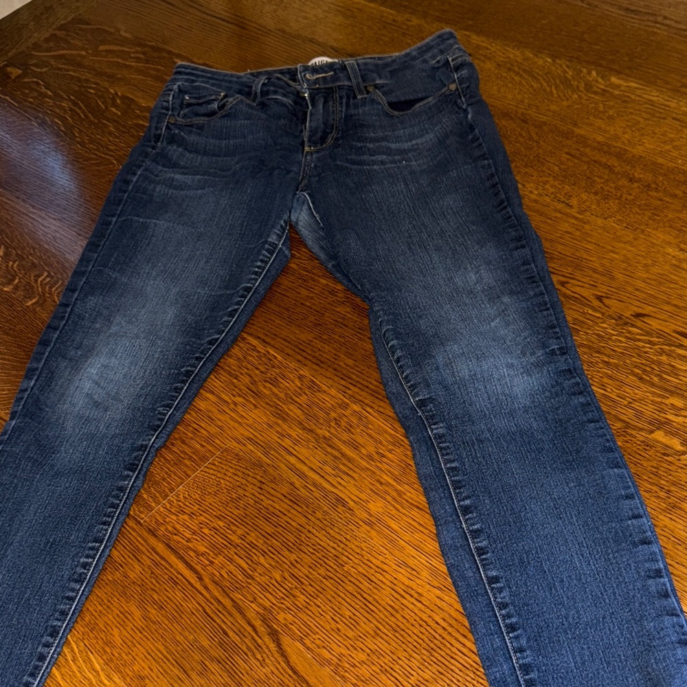 PAIGE Deep Indigo Skinny Jeans